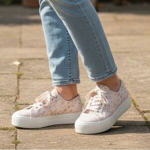 Superga beige/pink Slip-On Sneakers 41.5/ 10.5 - 11